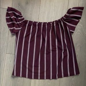 Off the shoulder blouse !